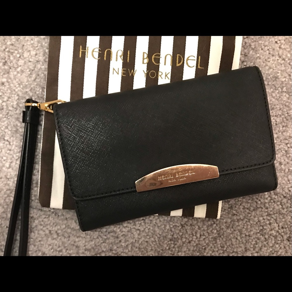 HENRI BENDEL Uptown Wallet/Wristlet (Leather) - Picture 2 of 16